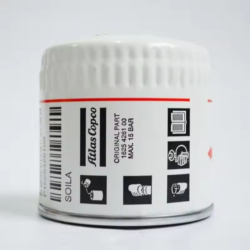 1625426100 Atlas Copco Filter Olej pre originál skrutkového skrutky