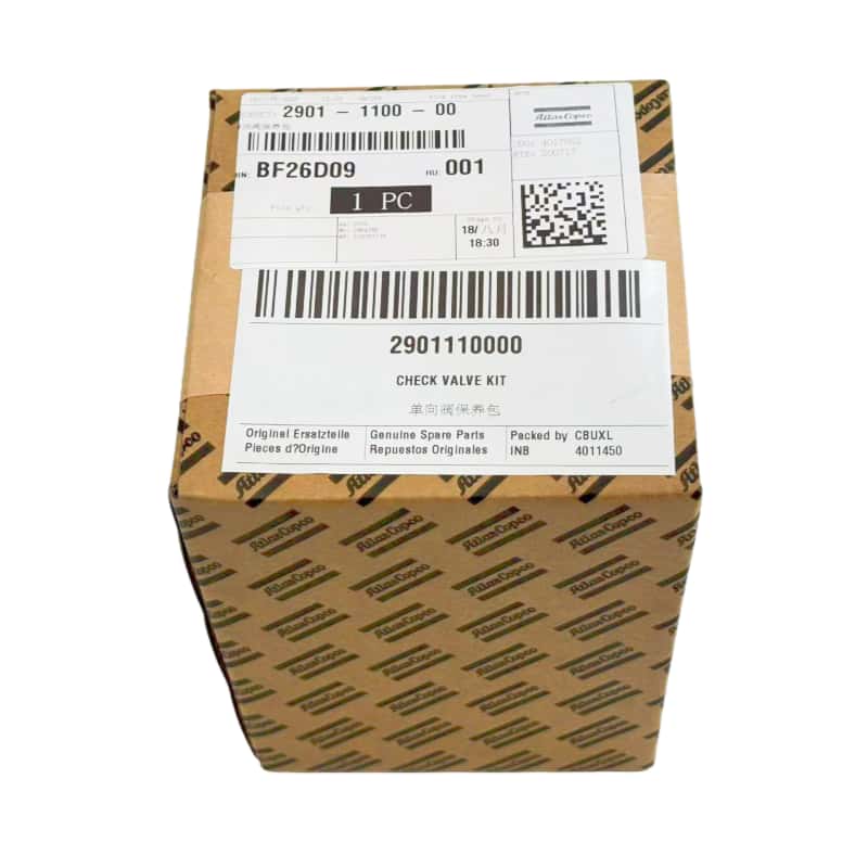 2901110000 ATLAS COPCO Air Compressor Check Opravy súpravy