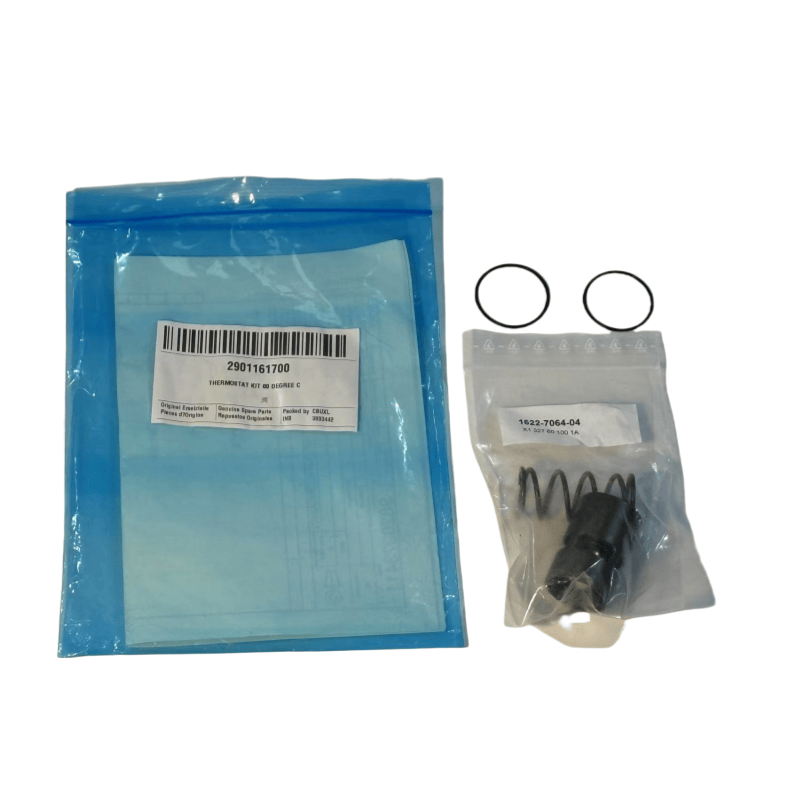 2901161700 Atlas Copco Air Compressor Termostat Kit 60 stupňov C pre originálny skrutkový kompresor injektovaný olejom