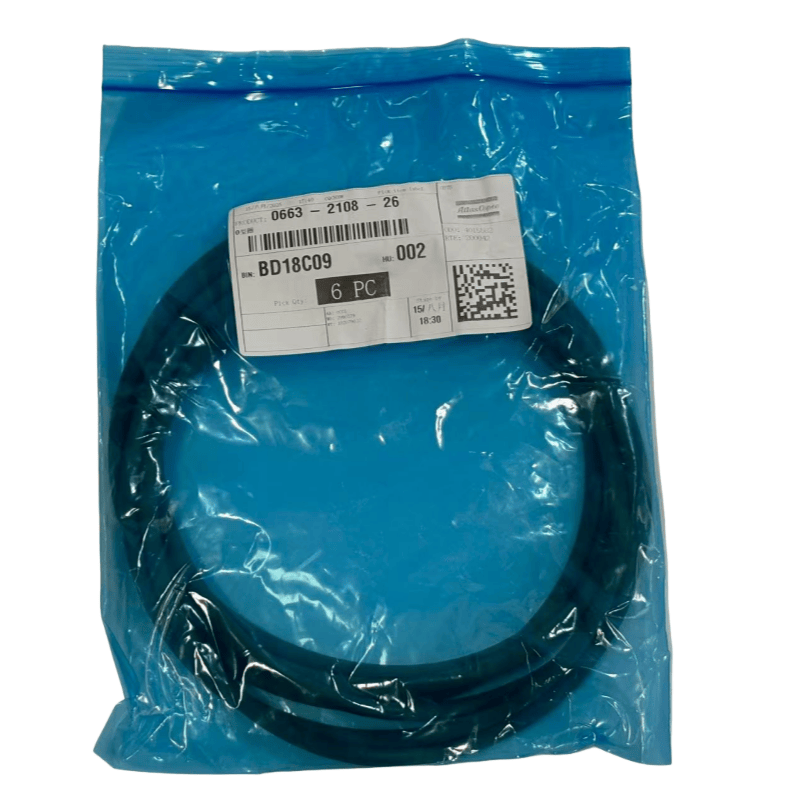 Atlas Copco Air Compressor O-Ring 0663210826 Originálny