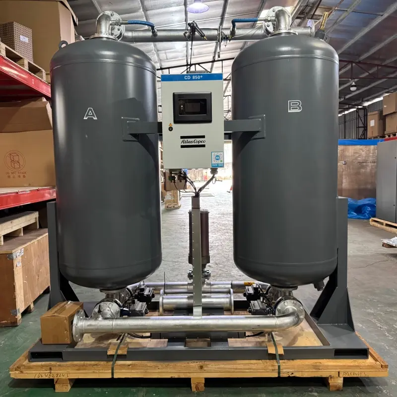 Adsorpčný sušič vzduchu Atlas Copco CD850+ Originálny sušič vzduchu Atlas Copco