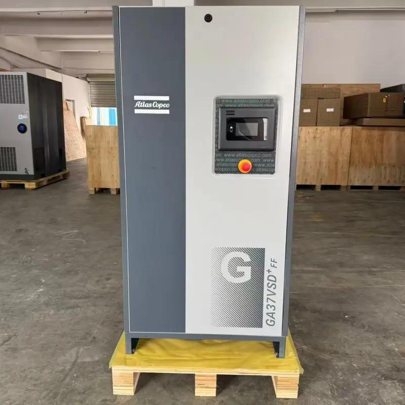 Atlas Copco GA37 VSD+ FF 37kW 50HP skrutkový vzduchový kompresor so vstrekovaním oleja pre priemysel