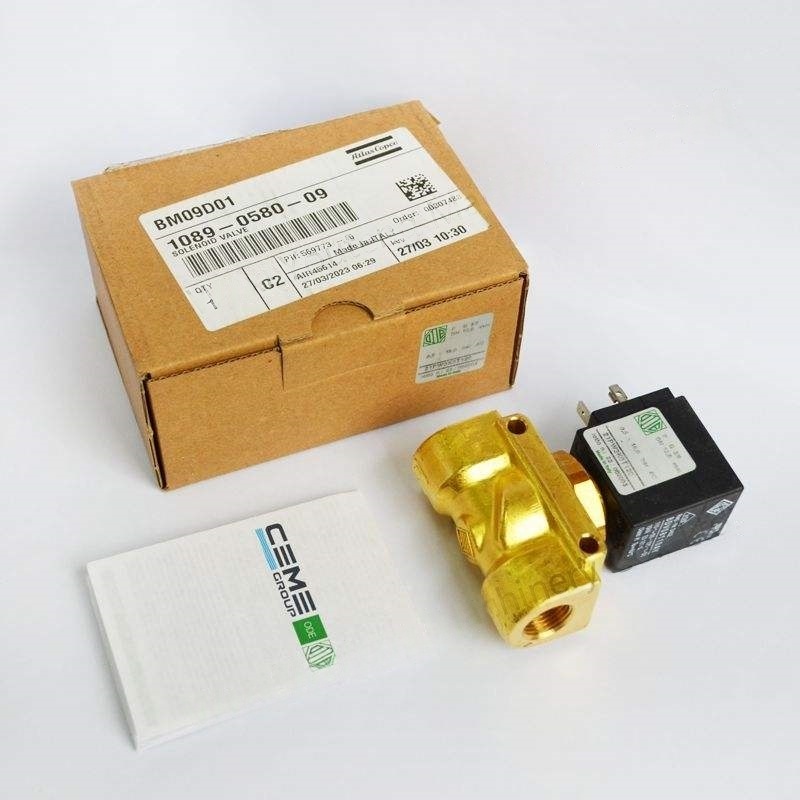 Atlas Copco Inverter Solenoid Valve GA37VSD Model 1089058009 pre priemyselné kompresory