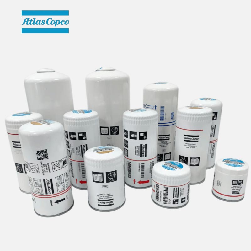 Originálne náhradné diely Atlas Copco 161487499 1614874700 Olejový filter pre priemyselný vzduchový kompresor